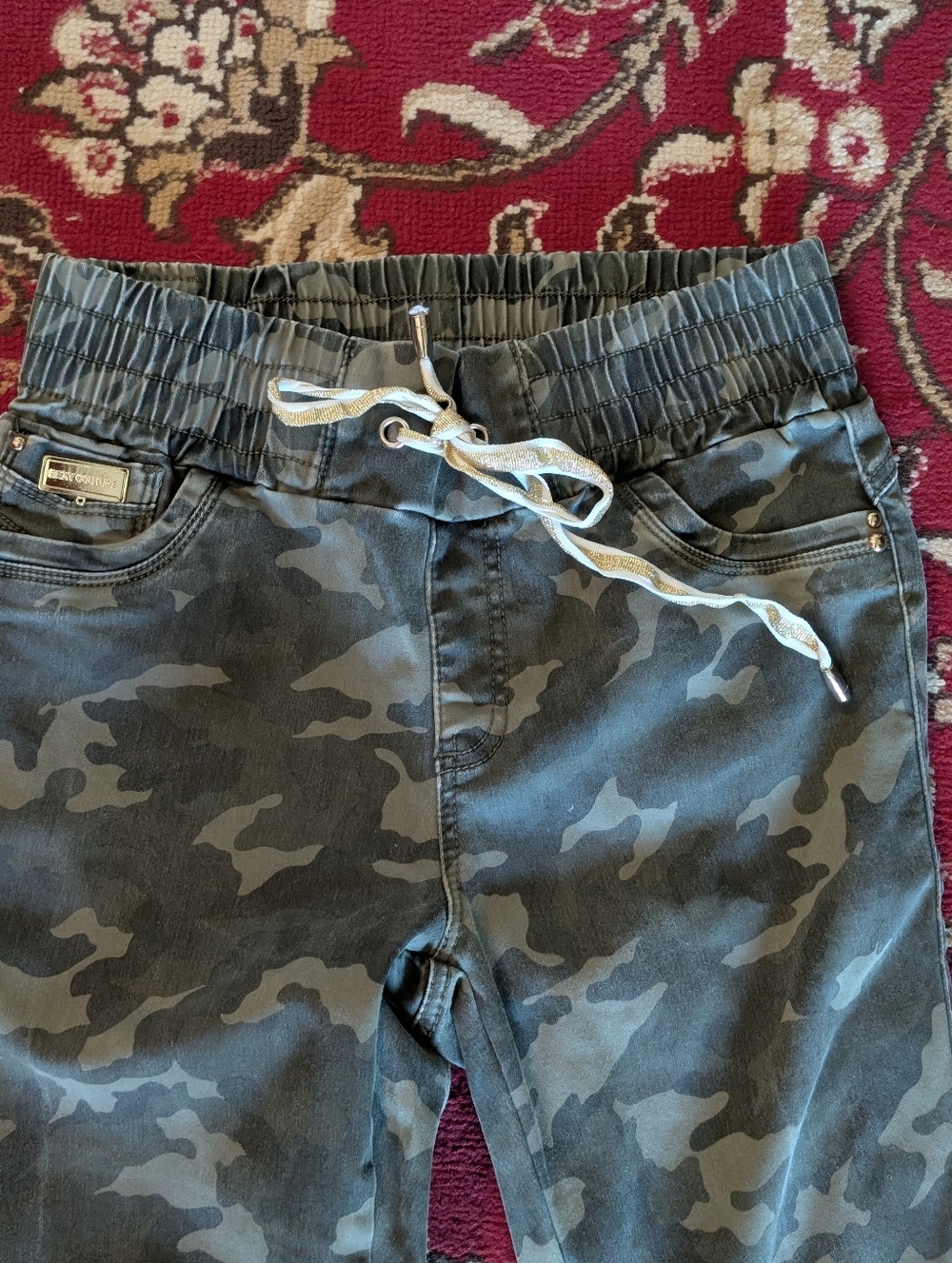 "Sexy Couture" Camo Drawstring Bottoms -Unique